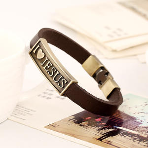 <span class=keywords><strong>Pulsera</strong></span> Cristiana Religiosa Q1222 Te Amo Jesús para Hombre y Mujer, Pulseras y Brazaletes - Product Image 3