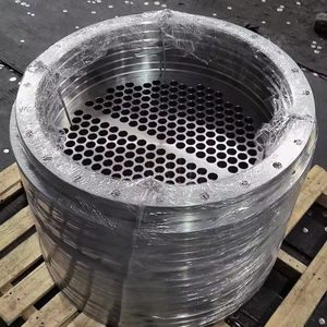 Mặt bích cho bộ trao đổi nhiệt rèn mặt bích lỗ A105 304 316L 321 DN50-DN2000 mặt bích tản nhiệt phù hợp với bản vẽ - Product Image 3