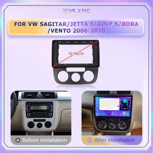 Maisimei Auto AC manuel cadre DVD de voiture AC pour <span class=keywords><strong>VOLKSWAGEN</strong></span> Sagitar Jetta5 Golf5 Bora Vento FOX VILORAN TAYRON T-ROC 2006 2022 - Product Image 3
