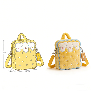 Bolsa de Peluche Personalizada con Forma de Flor de <span class=keywords><strong>Sakura</strong></span>, Orejas de Conejo y Adorno Floral, Transforma tu Diseño de Dibujos Animados en una Bolsa de Peluche de Alta Calidad - Product Image 6