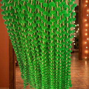 Decor Plastic <b>Bells</b> Garland Halloween Graduation Christmas Tree <b>Bell</b> String Multi Colors Eco-friendly Handcrafted Holiday Banner - Product Image 4