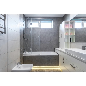 Prima in legno <span class=keywords><strong>bagno</strong></span> marrone vanità con lavandino <span class=keywords><strong>e</strong></span> specchio ovale LED luce cassetto organizzatore mobile <span class=keywords><strong>bagno</strong></span> Set - Product Image 5