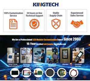 شاشة لمس صناعية مفتوحة الإطار مقاس 7 بوصات، شاشة LCD IPS بدقة 1080P، سطوع عالي للاستخدام الخارجي، متوافقة مع لوحة راسبيري باي - Product Image 5