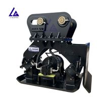Compacteur hydraulique Ligong Easy Clean à plaque latérale pour excavatrices de 1 à 50 tonnes, garantie 18 mois, entretien quotidien pratique
