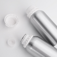 Bouteilles d'huile parfumée en aluminium de 250 ml, 500 ml, 1000 ml, bouteilles d'huile essentielle en aluminium, vente en gros