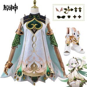 ชุดคอสเพลย์นาฮิดะจากเกม <span class=keywords><strong>Genshin</strong></span> <span class=keywords><strong>Impact</strong></span> ชุดเลเซอร์ลอร์ด คูซานาลี ครบเซ็ต ประกอบด้วยชุดเดรส หู วิกผม ชุดสำหรับเล่นบทบาทสมมติ งานแสดงการ์ตูน - Product Image 1