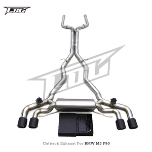 Sistema de Escape Boska Valvetronic para M5 F90 4.4T 2018-2023, Acero Inoxidable, Tubos Intermedios Z, Catback - Product Image 6