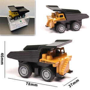 合金和金属压铸迷你工程车玩具 1:100 比例 带塑料包装 - Product Image 5