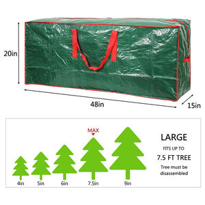 Sac <span class=keywords><strong>de</strong></span> rangement pour arbre <span class=keywords><strong>de</strong></span> Noël Sac <span class=keywords><strong>de</strong></span> couleur personnalisé <span class=keywords><strong>de</strong></span> grande capacité imperméable et durable avec poignées renforcées - Product Image 3