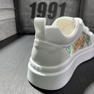 Groothandel Hoge Kwaliteit Designer Merk Heren Skateboard Schoenen Pu Katoenen Stof Rubber Loopstijl Schoen Oem Odm Schoen Leverancier - Product Image 3