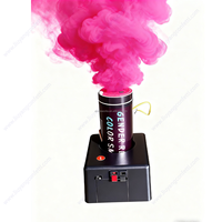 Canon à poudre électrique télécommandé pour révélation du sexe, feux d'artifice, mariage, fête de remise de diplôme, bombe fumigène, unité de contrôle pyrotechnique couleur
