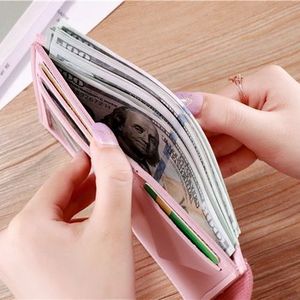 Cartera para mujer Mini carteras y monederos para mujer Monedero corto para mujer. Z0031 - Product Image 4