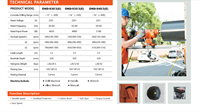 CAYKEN Perceuse à noyau diamanté 400 mm pour béton, outil de perçage de bâtiment 5180W avec 3 vitesses, vitesse variable et support