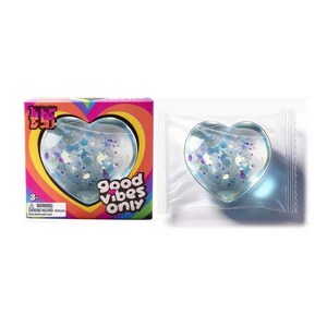 Nouveautés Jouets sensoriels anti-stress en forme de cœur, jouets à presser en TPR, jouets Mochi Squishy à remontée lente pour la Saint-Valentin - Product Image 3