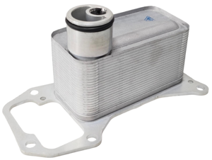 Refroidisseur d'huile moteur 11428512435 pour BMW Série 3/5/7 X5/X6 E90 <span class=keywords><strong>E92</strong></span> F10 F01 E70 |   Échangeur de chaleur en aluminium <span class=keywords><strong>N57</strong></span> 3.0D - Product Image 1