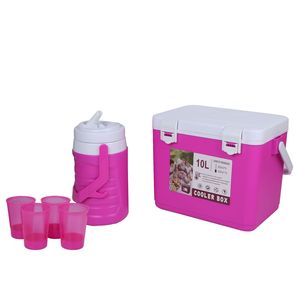 10l + 1.9l पिकनिक आउटडोर पोर्टेबल बर्फ छाती इन्सुलेट मेडिकल छोटे लॉकिंग कूलर बॉक्स - Product Image 5