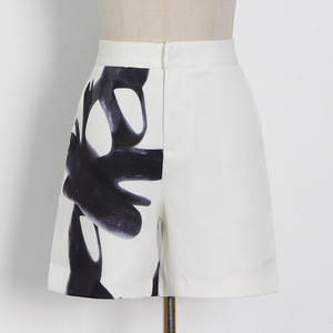 Completo da donna giacca <span class=keywords><strong>pantaloni</strong></span> stampa a inchiostro con risvolto Hip Hop abito d'avanguardia da donna set ufficiale <span class=keywords><strong>taglie</strong></span> forti da donna - Product Image 5