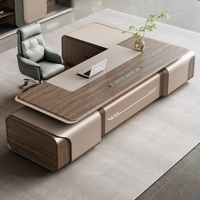 Meubles de bureau commerciaux Bureau de direction Bureau de direction moderne Bureau de direction en forme de L Bureau de direction modulaire Bureau de direction de luxe