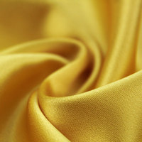 Accepter personnaliser le tissu en satin solide en acétate de polyester pour la robe ou les vêtements pour femmes