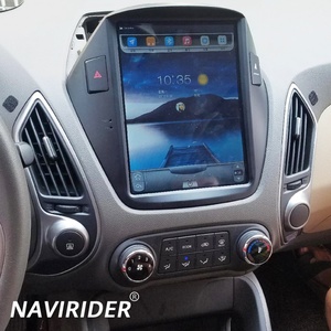 Reproductor Multimedia de Video para Auto de 10.4 Pulgadas, Pantalla Tesla 2 Din para Hyundai Tucson IX35 2011 2015, Android 13, GPS, CARPLAY, Estéreo - Product Image 1