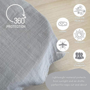 Precio de fabricante infantil lactancia cochecito bufanda niño portador asiento de coche dosel cubierta del cochecito de bebé - Product Image 2