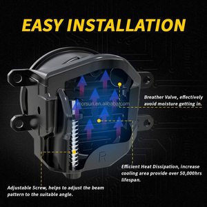 Phía Trước <span class=keywords><strong>LED</strong></span> Đèn Sương Mù Cho 2016-2022 Toyota Tacoma Phụ Kiện Vòng Đèn Sương Mù Cho 14-19 4Runner Tundra 07-14 Camry Phụ Kiện - Product Image 4
