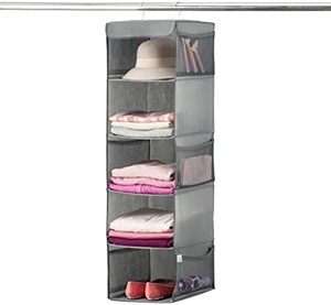 Organizador de Armario Plegable con Estructura Metálica Resistente, Estantes Colgantes para Almacenamiento de Ropa, para Dormitorio, Cocina, Organización de Bolsas y Ropa - Product Image 1
