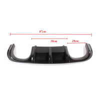 Diffuseur arrière en fibre de carbone pour BMW E92 M3, compatible avec le pare-chocs E92