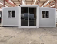 Maison préfabriquée sécurisée en conteneur de 20, 30 ou 40 pieds, extensible, 2, 4 ou 5 chambres, bâtiment préfabriqué, maison conteneur
