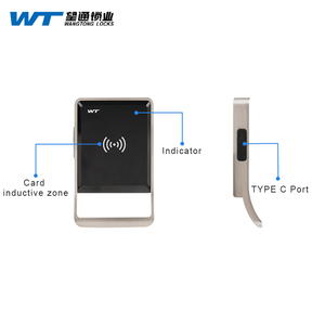 สายรัดข้อมือ RFID ชุบนิกเกิลความปลอดภัยสูงสำหรับตู้เก็บของอิเล็กทรอนิกส์พร้อมระบบล็อคดิจิทัล - Product Image 2