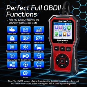 V310 Automotive Diagnostic Tool OBD <strong>Code</strong> <strong>Reader</strong> for <strong>Cars</strong> with 1 Year Warranty Universal Fit LCD Display - Product Image 2