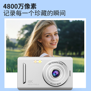 กล้องเด็ก 4K ล้านพิกเซล ซูม 16 เท่า กล้องดิจิตอลพกพาสำหรับเด็ก ของขวัญพร้อมหน้าจอแสดงผล - Product Image 5