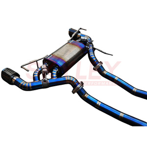 Skyley Valvetronic выхлопная система Catback, комплект из титанового сплава, 3 года, 7-15 дней для Nissan 370Z, коробка для выхлопных газов - Product Image 5