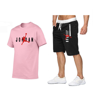 Completo Sportivo Casual da <span class=keywords><strong>Uomo</strong></span> Novità Estate 2025 Marchio di Tendenza T-shirt e Pantaloncini con Stampa a Lettere <span class=keywords><strong>Abbigliamento</strong></span> <span class=keywords><strong>Uomo</strong></span> Disponibile - Product Image 6