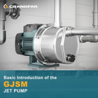 Pompe à jet agricole GRANDFAR 0.8HP 600W 3m³/h de haute qualité OEM, en acier inoxydable, électrique