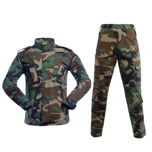 Ropa personalizada de camuflaje de jungla de segunda generación, uniforme de la guardia de seguridad del bosque