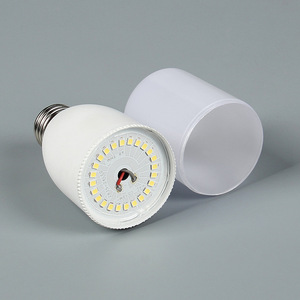 หลอดไฟ LED รีเฟลกเตอร์ E27 Gu10 คุณภาพสูง ความสว่างพิเศษ 5W/7W/10W ตัวหลอดพลาสติกสีขาว ใช้ไฟ AC เหมาะสำหรับคลังสินค้า - Product Image 3