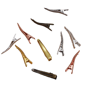 Pince à bec de canard jiangc (07846) 35-45mm, fabriquée à Guangzhou, pour <span class=keywords><strong>cheveux</strong></span>, matériaux de bricolage faits à la main, vente en gros - Product Image 4