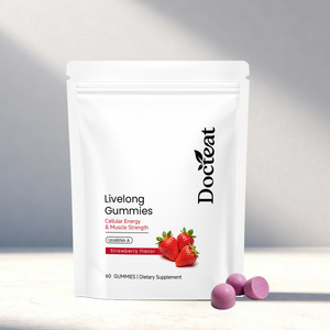 Gomitas Energéticas Musculares OEM, <span class=keywords><strong>Soporte</strong></span> Diario para Reponer la Energía Muscular y Aumentar la Vitalidad, Paquete Básico de 60 Unidades - Product Image 1