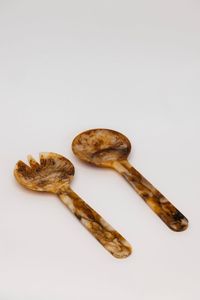 New Arrival Handmade Resin Handle Flatware Cutlery Sets Kitchen <b>Tabletop</b> Resin Flatware for Home Use - Product Image 5