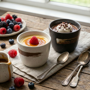 Vaisselle japonaise moderne de luxe, tasses à thé en céramique noire faites à la main multi-usages pour le shochu - Product Image 4