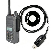 Câble de programmation USB UV-9R avec logiciel sur CD pour radios étanches Baofeng UV-9R UV9R Plus PRO A58 BF-9700 Talkie-walkie