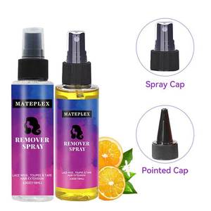 Nouveau Kit Complet d'Installation de Perruque Personnalisée : Cire, Dissolvant de Colle, <span class=keywords><strong>Spray</strong></span> Teintant pour Dentelle - Product Image 6