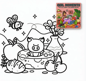 Libro da Colorare Personalizzato all'Ingrosso con Copertina Goffrata per Bambini e Adulti, 40 Pagine, Rilegatura Perfetta, Libro da Disegno Carino e Accogliente - Product Image 5