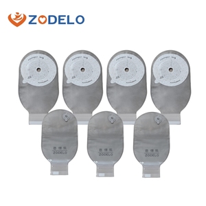 Zodelo Chất lượng cao một mảnh dùng một lần stoma chứa chất thải Túi colostomy Nguồn cung cấp CE chứng nhận hồng ngoại xa - Product Image 1