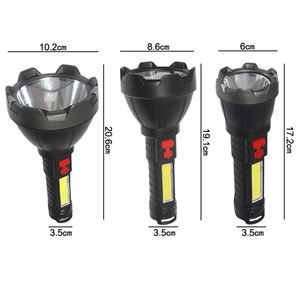 <span class=keywords><strong>Mini</strong></span> linterna LED portátil, potente linterna táctica recargable por USB con cuerpo de ABS, clasificación IP65 para <span class=keywords><strong>Fleshlight</strong></span> y Linterna - Product Image 2