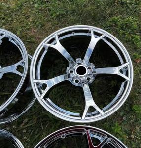 Vành bánh xe giả mạo vành cho Nismo V1 G37 Q50 Nissan 350Z 370Z G37 Q50 bóng bạc 5x114.3 5 lỗ rèn bánh xe lõm Thiết kế vành - Product Image 2