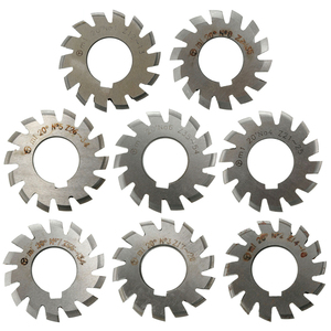 M0.5 NO.1-NO.8แผ่นเดียว <span class=keywords><strong>M1</strong></span>.5 <span class=keywords><strong>M1</strong></span> <span class=keywords><strong>M1</strong></span>.25 <span class=keywords><strong>M1</strong></span>.75 M2.5 M3.5 M8โมดูล PA20องศา hss เครื่องมือตัดเกียร์ - Product Image 2