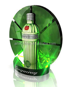 ARTWORLD Acrílico Led Tequila <span class=keywords><strong>Azul</strong></span> Botella <span class=keywords><strong>De</strong></span> Vino Presentador Para Bar Discoteca - Product Image 6