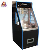Nouvelle conception de machine de jeu d'arcade, pousse-pièces à monnayeur, avec jeu de pousse-pièces à monnayeur à trou de bonus